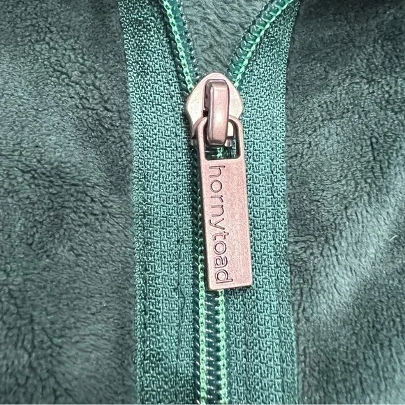 Horny Toad Green Fleece Vest Super Soft Size Medium - Picture 5 of 10